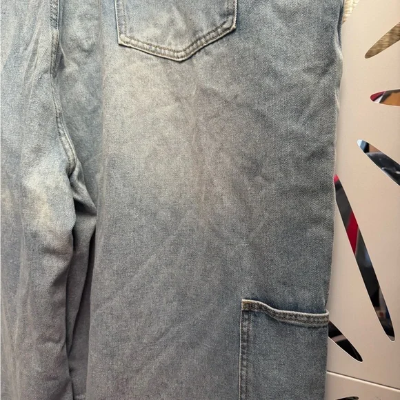 Cider Light Blue Denim Overalls - Picture 8 of 9